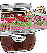 Taeq zero jagodna marmelada 240g